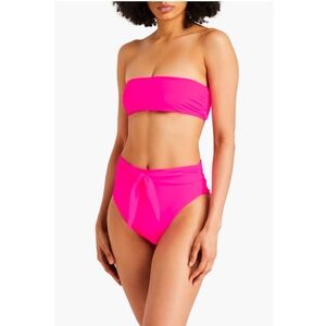 NWT MARA HOFFMAN Pink Bandeau top Only Medium